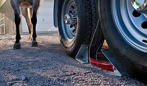 Fastway ONEstep Wheel Chock for Tandem Axle Trailers and RVs 84-00-4000- 16 Inches to 24 Inches Long - trailer hitch