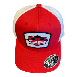 Flexfit 110 Snapback combo Premium DD26 Patch Hats - Red - Apparel