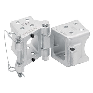 Fulton Fold-Away Bolt-On Hinge Kit 3’’ x 5’’ Trailer Beam Rating 9,000 lbs. 48’’ Pivot Z-Max 600 Zinc