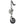 Fulton XLT 1500 lbs. Swing Away Bolt-On Jack w/12’’ Travel & 8’’ Poly Wheel - Sharkskin Finish [141133] - Jacks