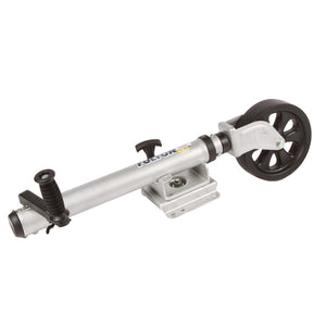 Fulton XLT 1500 lbs. Swing Away Bolt-On Jack w/12’’ Travel & 8’’ Poly Wheel - Sharkskin Finish [141133] - Jacks