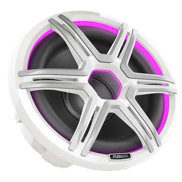 Fusion Apollo 12’’ LED Marine Subwoofer w/Sports White Grille [010-02918-51] - Subwoofers