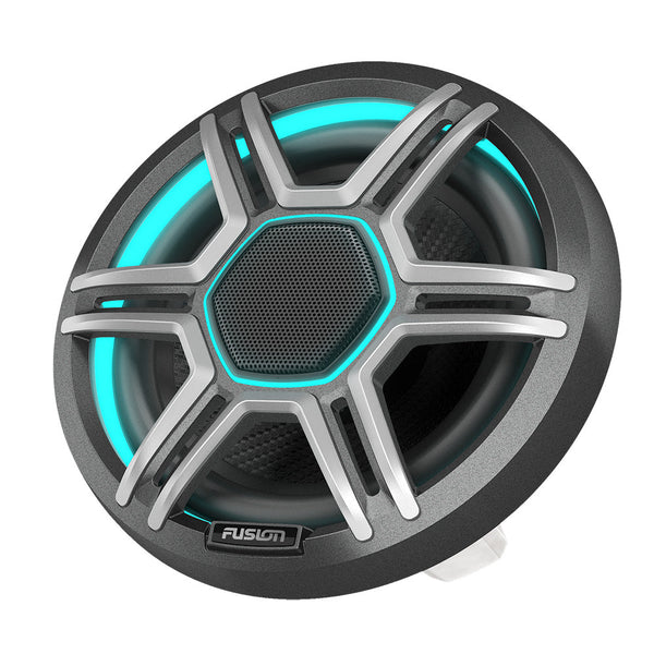 Fusion Apollo 6.5’’ LED Marine Speakers w/Sports Grey Grille [010-02918-03] - Speakers