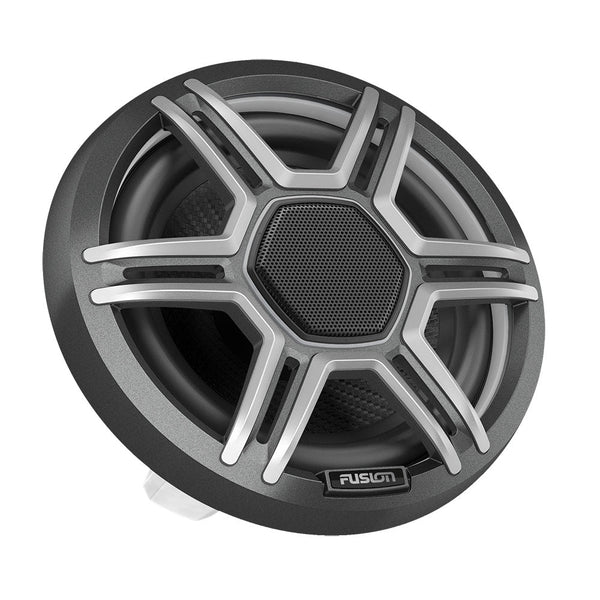 Fusion Apollo 6.5’’ LED Marine Speakers w/Sports Grey Grille [010-02918-03] - Speakers