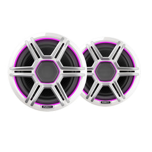 Fusion Apollo 7.7’’ LED Marine Speakers w/Sports White Grille [010-02918-11] - Speakers