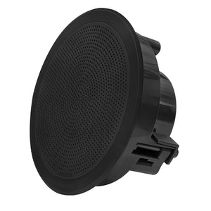 Fusion FM-F77RB FM Series 7.7’’ Flush Mount Round Marine Speakers - Black Grill - 200W [010-02300-01] - Speakers