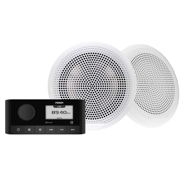 Fusion MS-RA60 6.5’’ EL Classic Speaker Kit - White Speakers [010-02405-51] - Stereos