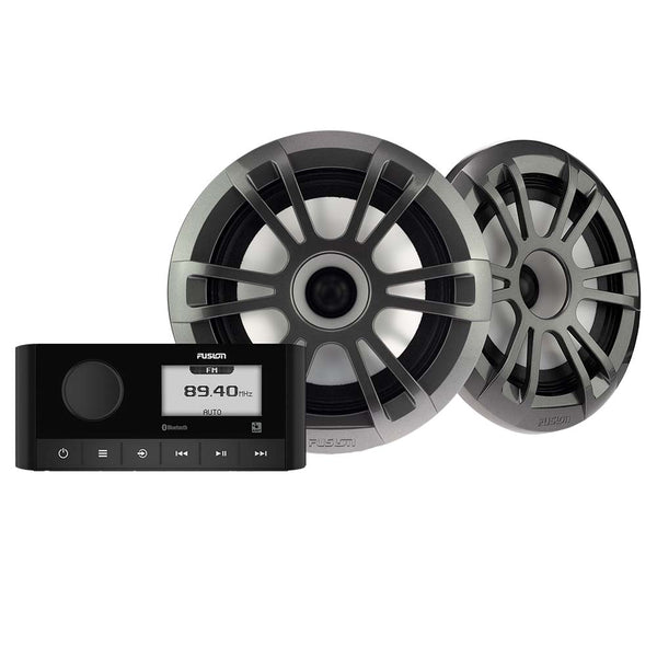 Fusion MS-RA60 6.5’’ EL Sports Speaker Kit - Grey Speakers [010-02405-61] - Stereos