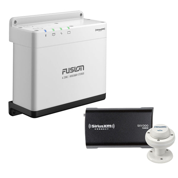 Fusion MS-WB675 Marine Hideaway Stereo w/SiriusXM SXV300 Connect Tuner Marine/RV Antenna [010-02346-50/SXM] - Stereos