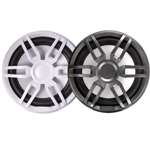 Fusion XS-SL10SPGW XS Series 10’’ 600 Watt Sports Marine Subwoofer - Sports White Grey Grill Options [010-02198-20]