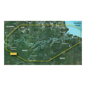 Garmin BlueChart g3 HD - HXSA009R - Amazon River - microSD/SD [010-C1066-20] - Garmin BlueChart Foreign