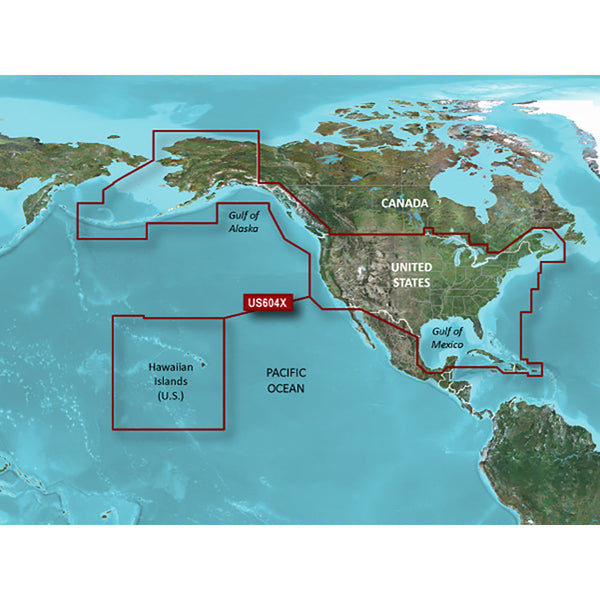 Garmin BlueChart g3 HD - HXUS604x - US All Canadian West - microSD/SD [010-C1018-20] - Garmin BlueChart