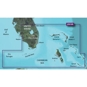 Garmin BlueChart g3 Vision HD - VUS010R - Southeast Florida - microSD/SD [010-C0711-00] - Garmin BlueChart Vision