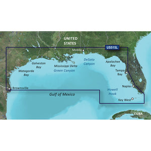 Garmin BlueChart g3 Vision HD - VUS515L - Brownsville - Key Largo - microSD/SD [010-C0744-00] - Garmin BlueChart Vision