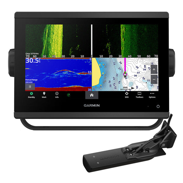 Garmin GPSMAP 943xsv Combo GPS Fishfinder GN + w/GT56-TM [010-02366-61/GT56] - GPS - Fishfinder Combos