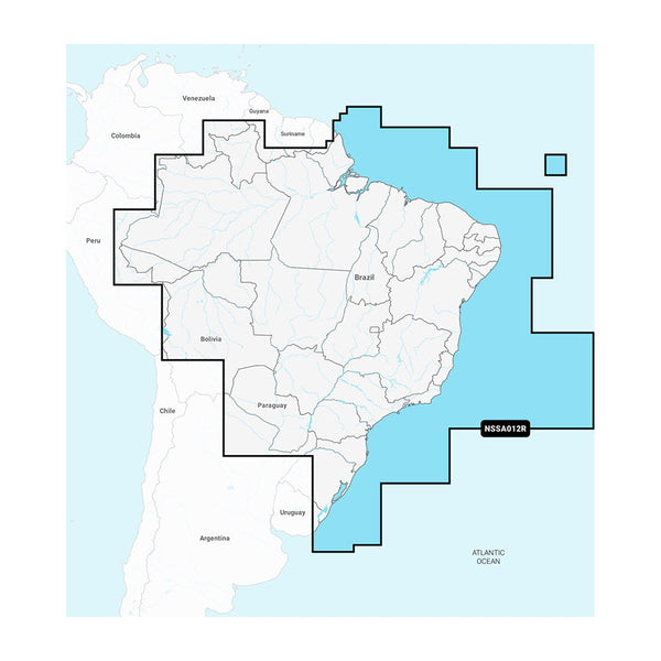 Garmin Navionics + NSSA012R Brazil [010-C1453-20] - Garmin Navionics + Foreign