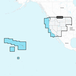 Garmin Navionics + NSUS008R U.S. West [010-C1292-20] - Garmin Navionics +