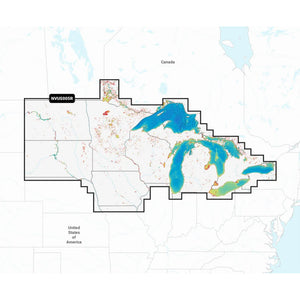 Garmin Navionics Vision + NVUS005R U.S. North [010-C1289-00] - Garmin Navionics Vision +