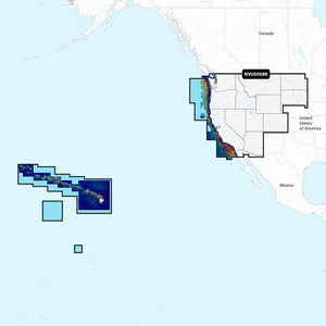 Garmin Navionics Vision + NVUS008R U.S. West [010-C1292-00] - Garmin Navionics Vision +