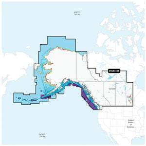 Garmin Navionics Vision + NVUS013R Canada West Alaska [010-C1485-00] - Garmin Navionics Vision +