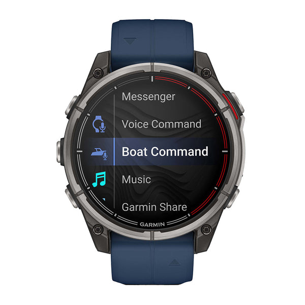 Garmin quatix 8 - 47mm AMOLED Marine GPS Smartwatch [010-02904-50] - Accessories