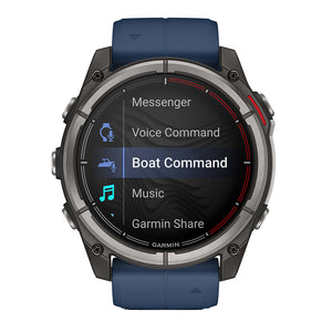 Garmin quatix 8 - 51mm AMOLED Marine GPS Smartwatch [010-02905-90] - Accessories