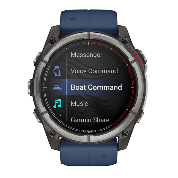 Garmin quatix 8 - 51mm AMOLED Marine GPS Smartwatch [010-02905-90] - Accessories