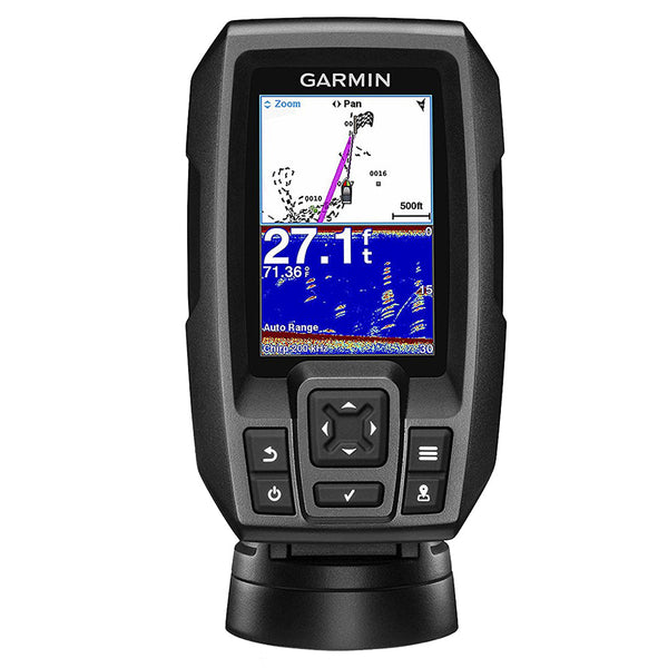 Garmin STRIKER 4 FishFinder w/4-Pin 77/200kHz TM Transducer [010-01550-00] - Fishfinder Only