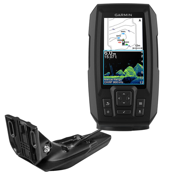 Garmin STRIKER Vivid 4cv Fishfinder w/GT20-TM [010-02550-00] - Fishfinder Only