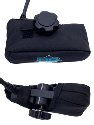 GLS LVS32 and LVS34 Padded Transducer Covers - LVS34 Plus / Blue - Boating & Rafting