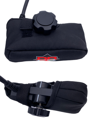 GLS LVS32 and LVS34 Padded Transducer Covers - LVS34 Plus / Red - Boating & Rafting