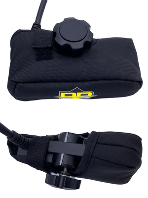 GLS LVS32 and LVS34 Padded Transducer Covers - LVS34 Plus / Yellow - Boating & Rafting