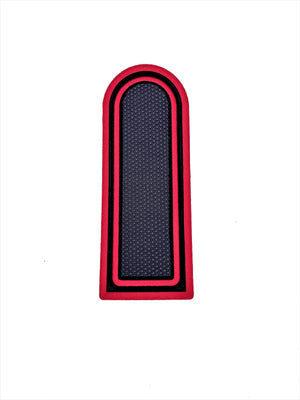 Go Fast Foot Throttle Pad - Red Trim - Boat Accessory