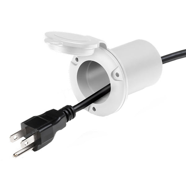 Guest AC Universal Plug Holder - White [150PHW] - Accessories