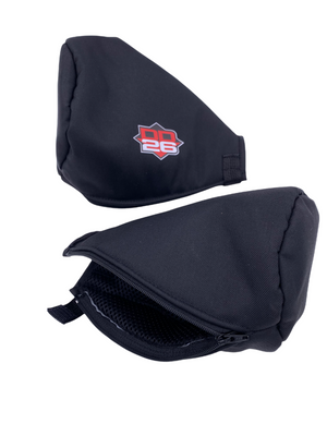 HB 360 Padded Transducer Covers - Red - Boating & Water Sports