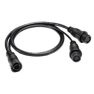 Humminbird 14 M ID SIDB Y - SOLIX/APEX Side Imaging 2D Splitter Cable [720111-1] - Accessories