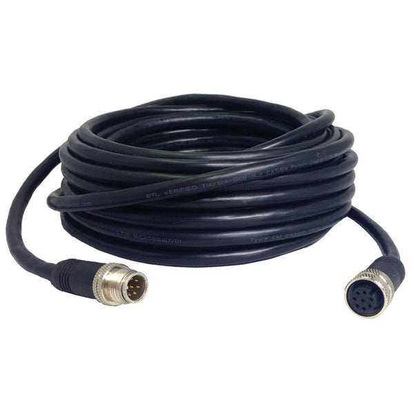 Humminbird AS ECX 30E Ethernet Cable Extender - 8-Pin - 30’ [760025-1] - Accessories