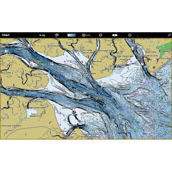 Humminbird Coastmaster Chart [601015-1] - Humminbird