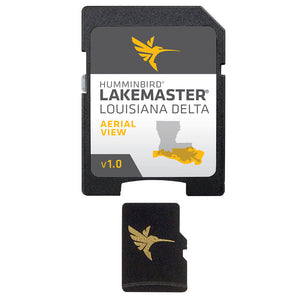 Humminbird LakeMaster Aerial Satellite View - Louisiana Delta [600050-1] - Humminbird