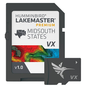 Humminbird LakeMaster VX Premium - Mid-South States [602005-1] - Humminbird