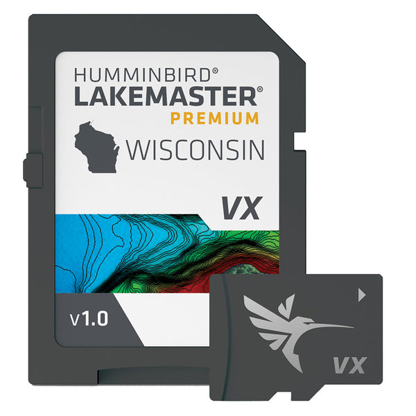 Humminbird LakeMaster VX Premium - Wisconsin [602010-1] - Humminbird