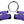 Hydraulic Steering Locks DD26 Fishing Gen 2 Mean Stops - Purple - Watercraft Steering Parts