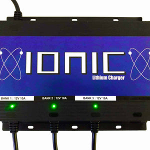 Ionic 3 Bank Battery Charger