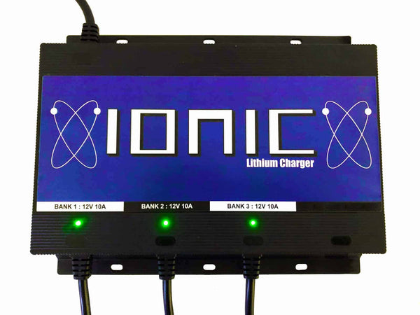 Ionic 3 Bank Battery Charger