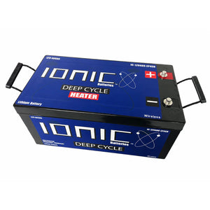 Ionic Lithium 12V 460Ah | LiFePO4 Deep Cycle Battery + Bluetooth + Heater - Lithium Battery