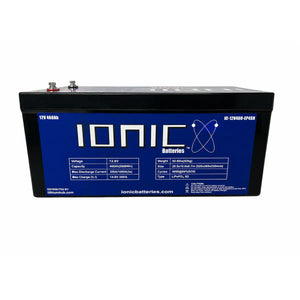 Ionic Lithium 12V 460Ah | LiFePO4 Deep Cycle Battery + Bluetooth + Heater - Lithium Battery