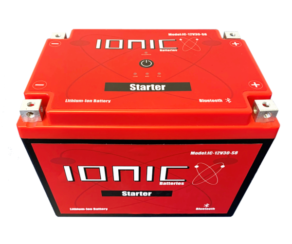 Ionic Lithium 12V U1 1220 CA LiFePO4 Starter Battery