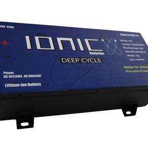 Ionic Lithium 16V 52Ah | Marine Electronics/Sonar LiFePO4 Battery + Charger