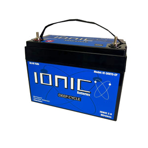 Ionic Lithium 36V 75Ah | LiFePO4 Deep Cycle Battery + Bluetooth - Lithium Battery