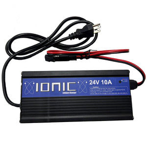 Ionic Lithium LiFePO4 24V 10A Charger - Battery Chargers